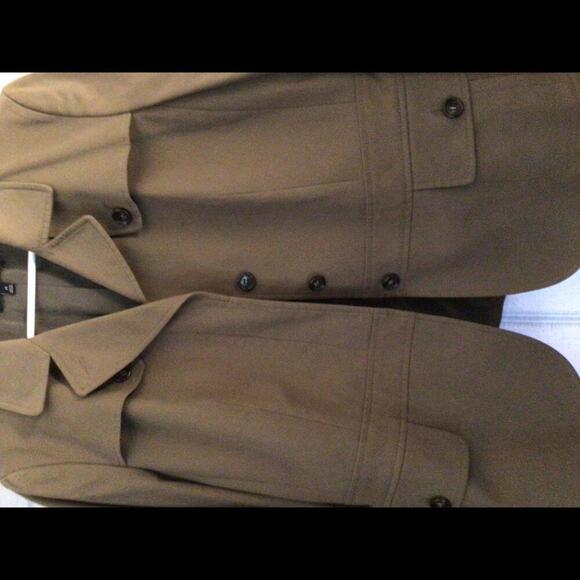 Talbot's Olive Green Peplum Blazer in  Size 14 - Picture 5 of 10